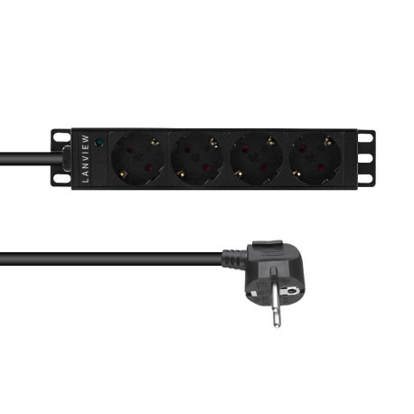 Lanview 10´´ 4-way Schuko outlets Reference: W128812568