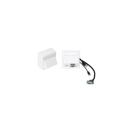Vivolink Wall Connection Box VGA, USB, Ref: WI221183