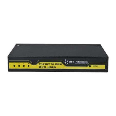 Brainboxes Ethernet 4 Port RS232 Reference: ES-701