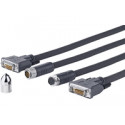 Vivolink Pro DVI-D Cross Wall cable 10M Ref: PRODVICW10