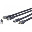 Vivolink Pro HDMI Cross Wall cable 20M Ref: PROHDMICW20
