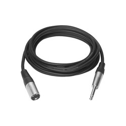 Vivolink XLR M to jack cable 1 m Black Ref: PROAUDXLRJACK1