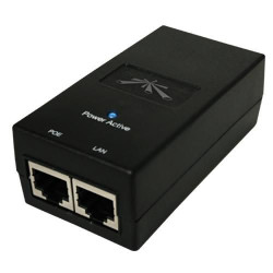 Ubiquiti POE Injector, 15VDC, 12W Reference: POE-15-12W