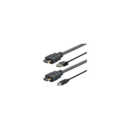Vivolink Pro HDMI with USB 2.0 A/B 3M Ref: PROHDMIUSBAB3