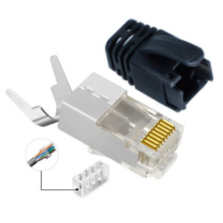 Lanview RJ45 STP plug Cat6A/Cat7 for Reference: W126364534