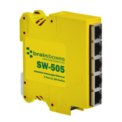 Brainboxes Ethernet Switch 5 ports Reference: SW-505