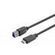Vivolink USB-C male - B male Cable 5m Reference: W126793029