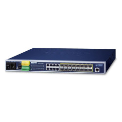 Planet 16-Port 100/1000Base-X SFP Reference: MGSW-24160F