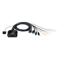 Aten 2-Port USB 4K HDMI Cable KVM Reference: W125987488