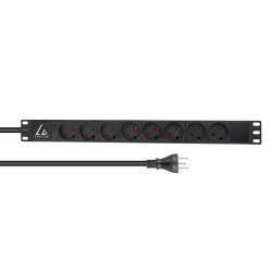 Lanview 19'' rack mount power strip, Reference: W128237228