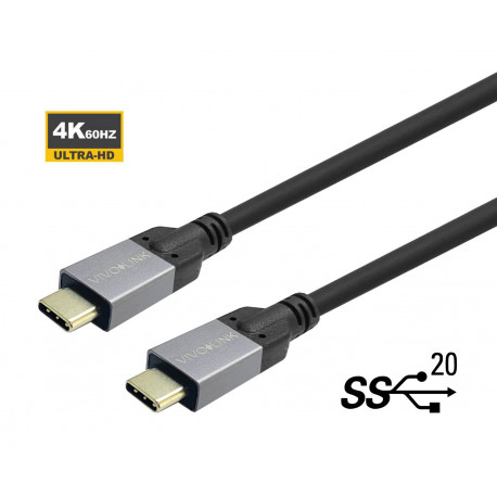 Vivolink USB-C to USB-C Cable 4m Reference: W127020289